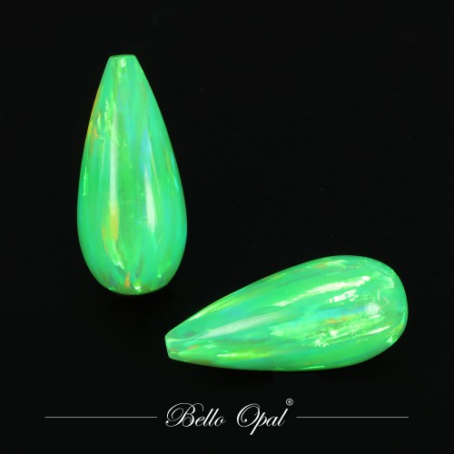 Lab Grown Synthetic Opal Drops Bello Opal Op68 Tdl